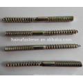 zinc plated half thread wood screw